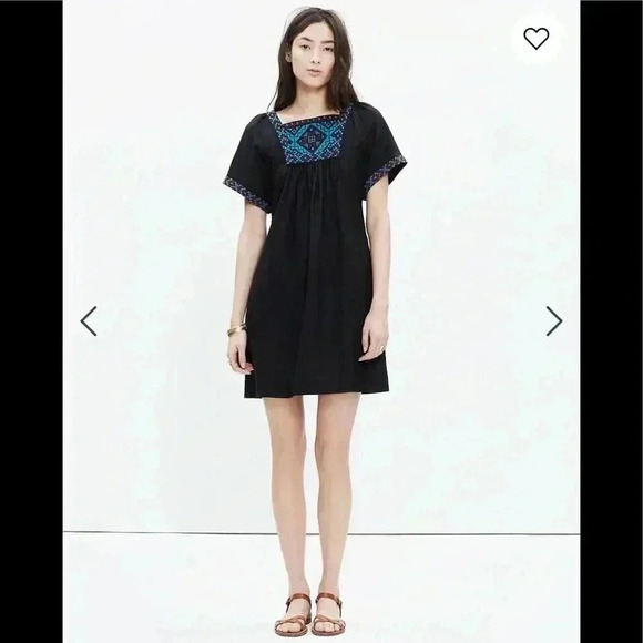 Madewell Dresses & Skirts - Madewell Wander Multicolor Embroidered Dress Size XXS—A2